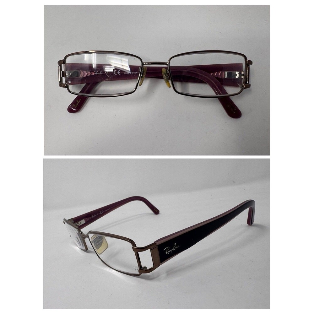 Ray-Ban RB6207 Eyeglass Frames Only 50-16-135 Burgundy 2531